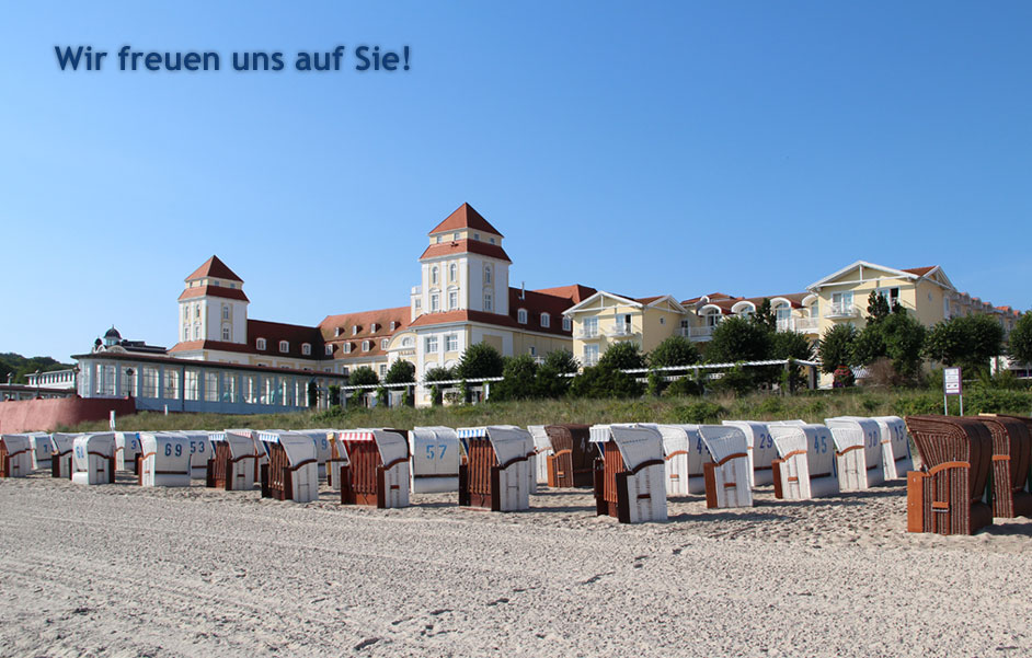 Ferien und Urlaub auf der Insel Rügen in Binz